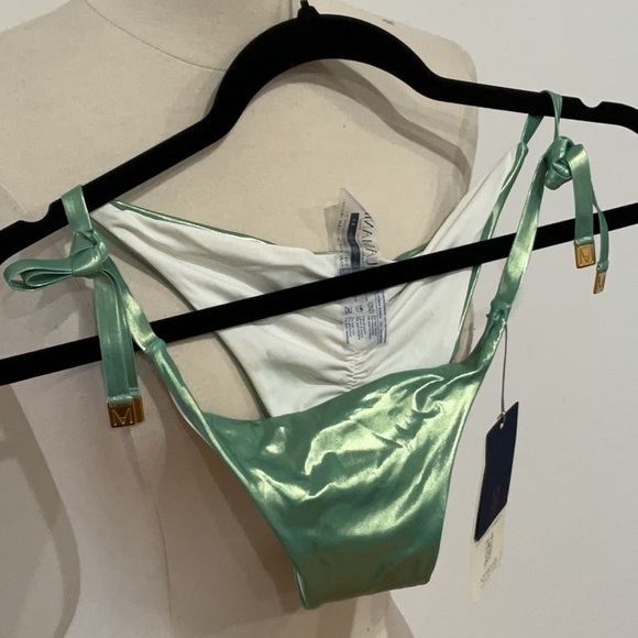 Aquamanile Calla Lily Bikini Bottom, Size: XS - Picture 7 of 8